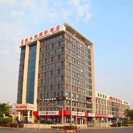 Vienna International Hotel Shenzhen Guangming Avenue Exterior foto